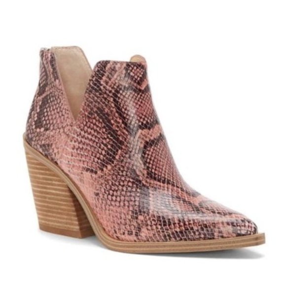 Vince Camuto Shoes - Vince Camuto - Gigietta Snake Print Ankle Bootie